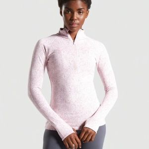 Fleur Texture 1/2 Zip Pullover